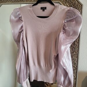 Shimmering Satin Blouse